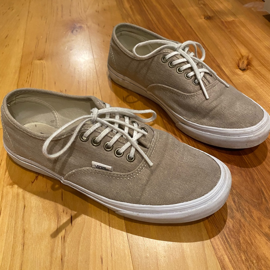 Tan Authentic Vans
